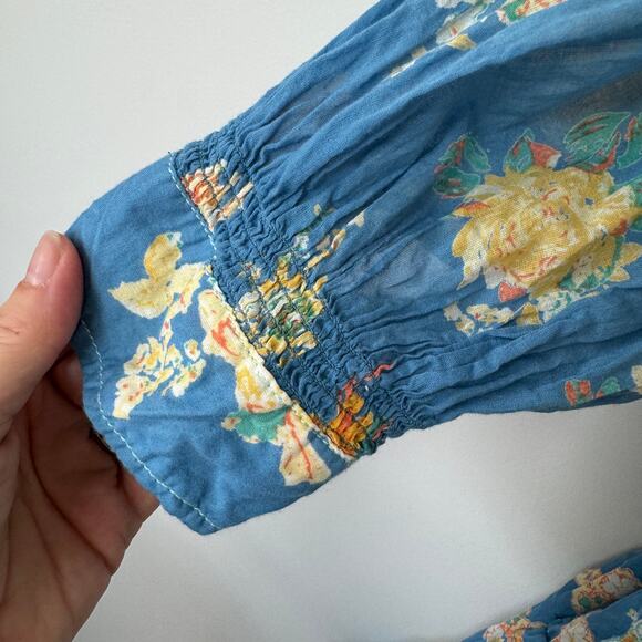 Free People Camella Floral Boho Mini Dress Size Small - Picture 10 of 12